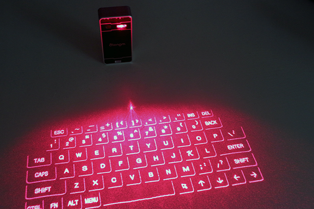 Atongm Bluetooth Virtual Laser Keyboard Lets you type on any flat