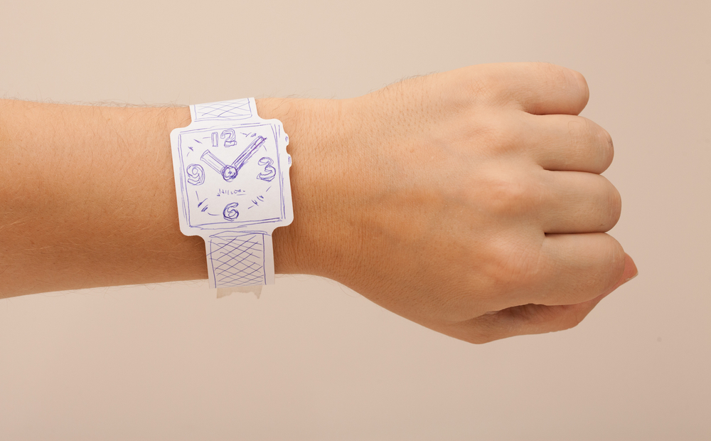 Paper watch