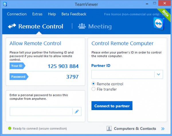 create teamviewer management console