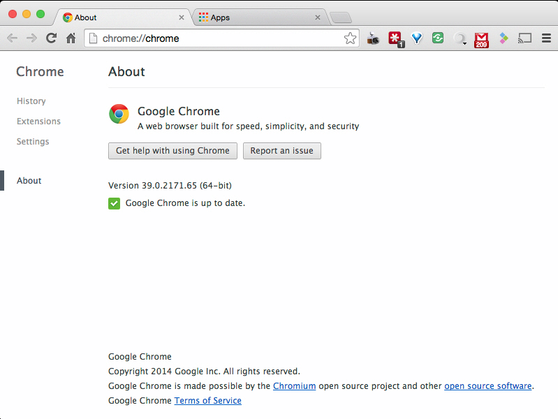 google chrome for mac 2014