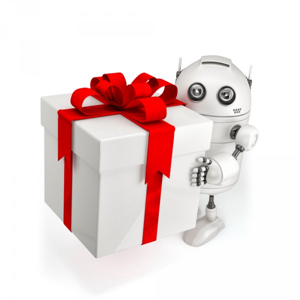 Christmas robot