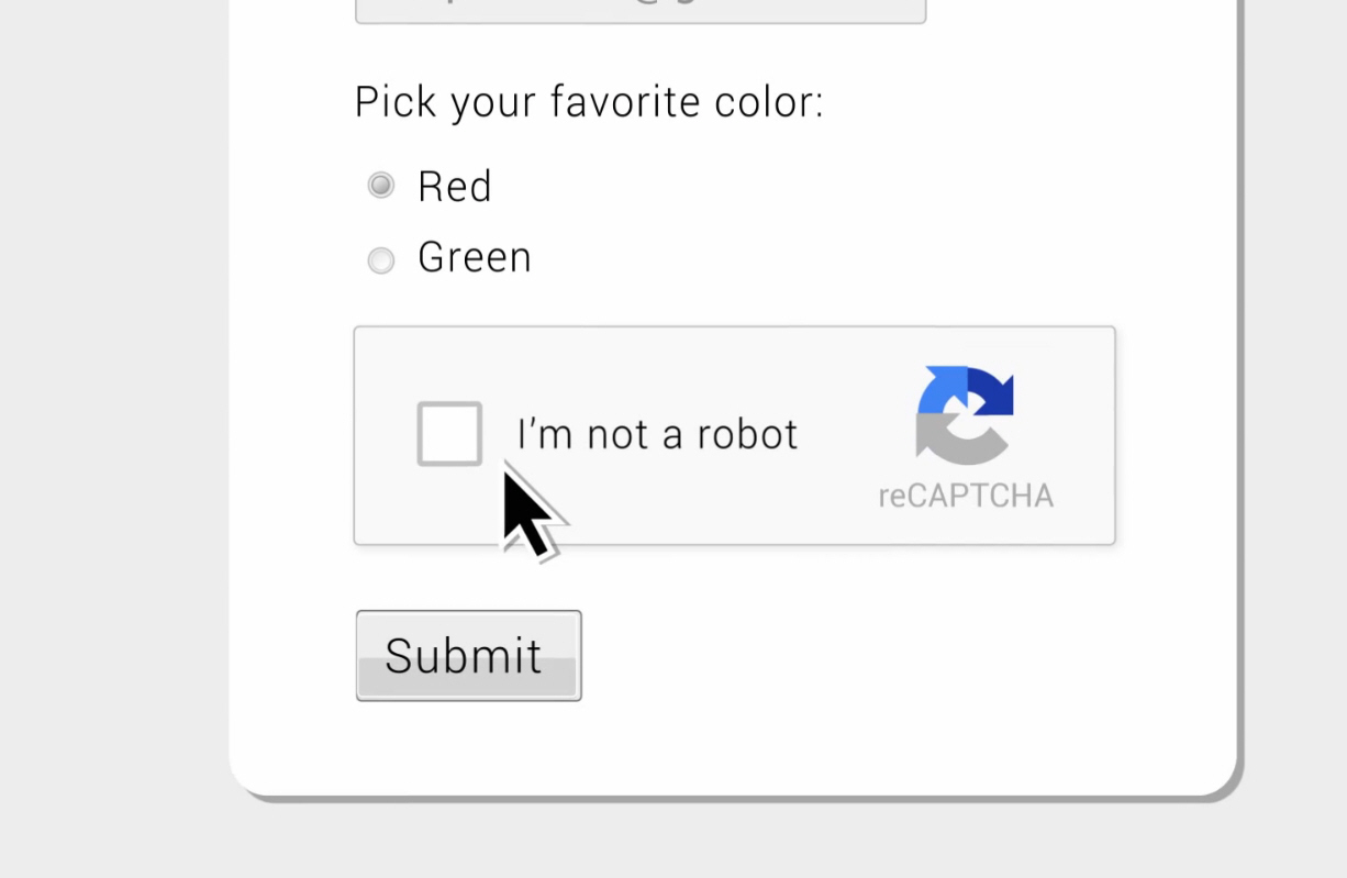 Not a robot