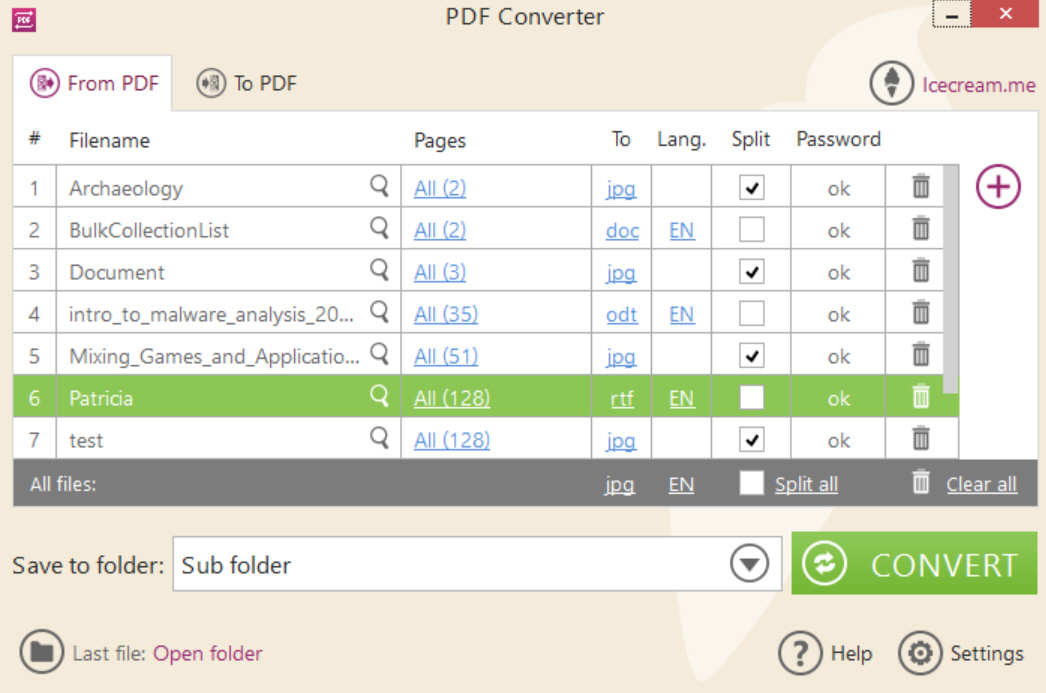 PDF Convert