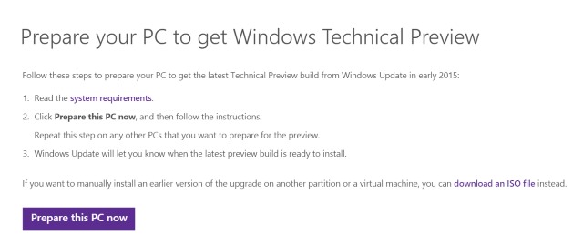 Prepare your PC for Windows 10