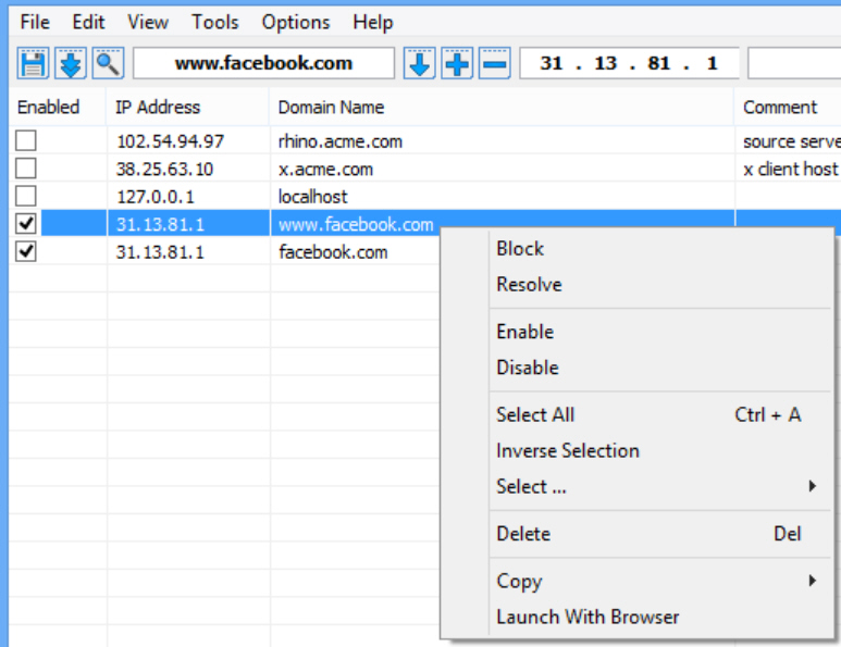 host file manager