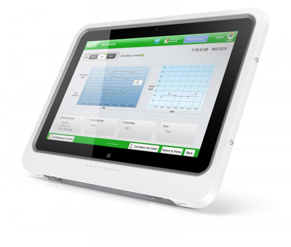 HP ElitePad 1000 Healthcare Solution Front