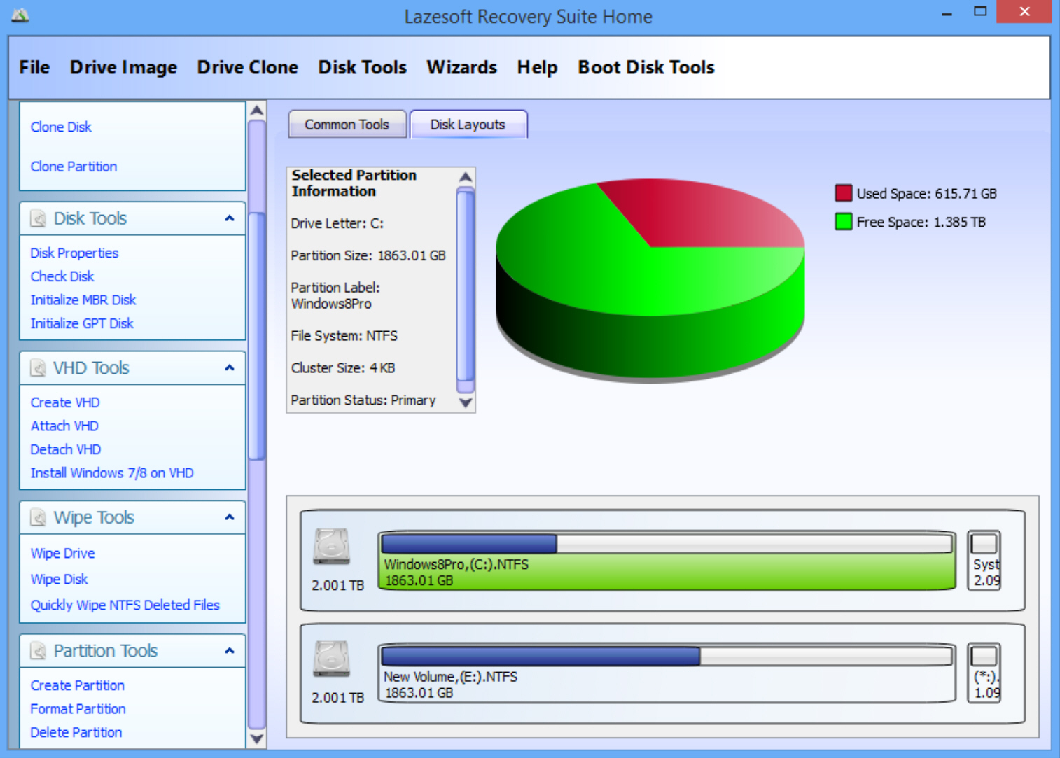 instal Lazesoft Recovery Suite Pro 4.7.1.3