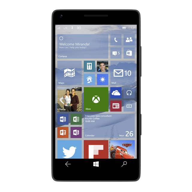 Windows 10 Phone