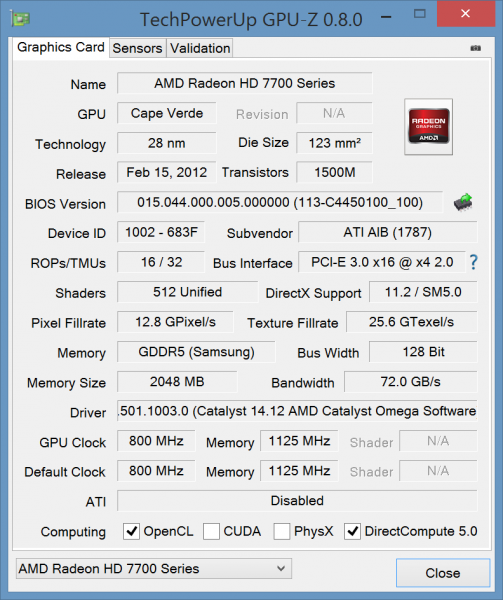 R7 250 2gb on sale gddr5