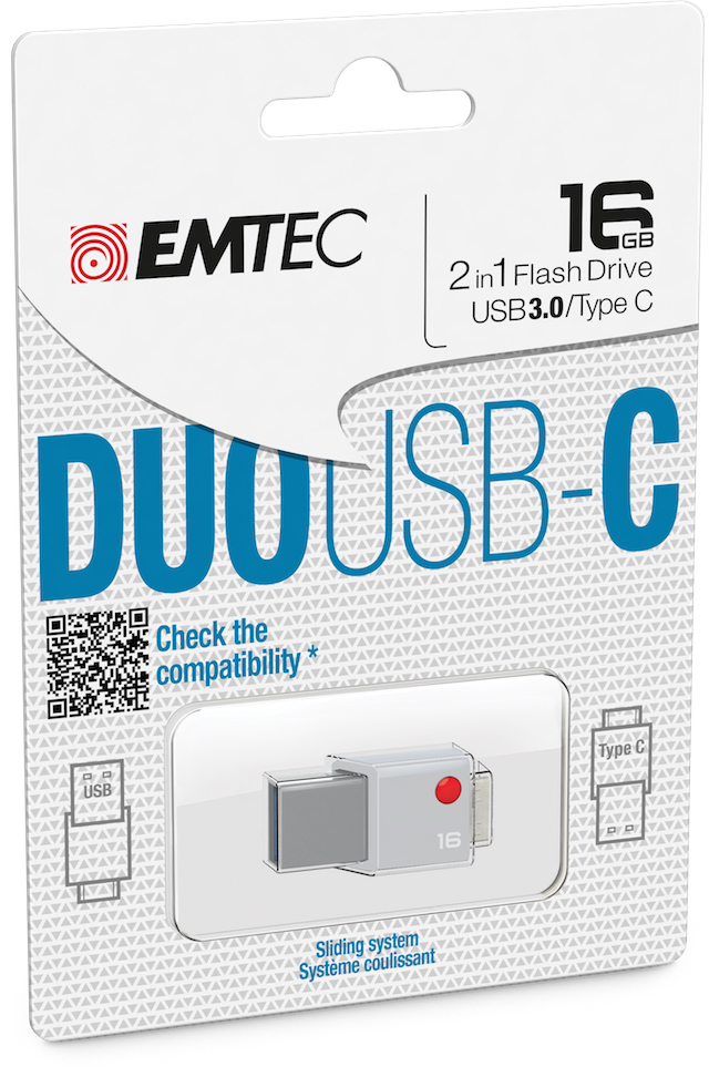 Emtec announces backwards-compatible DUO USB-C flash drive - BetaNews