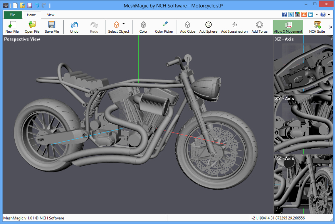 3d Software For Motorcycle Design Drawing