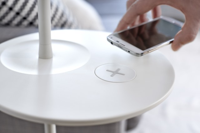 IKEA announces furniture with integrated wireless charging for phones