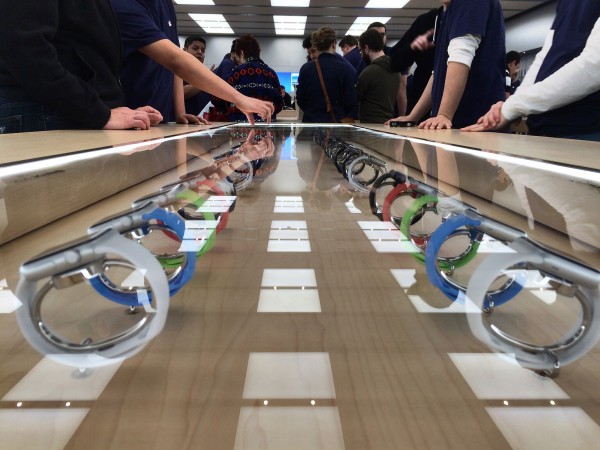 Apple Watch in Apple store