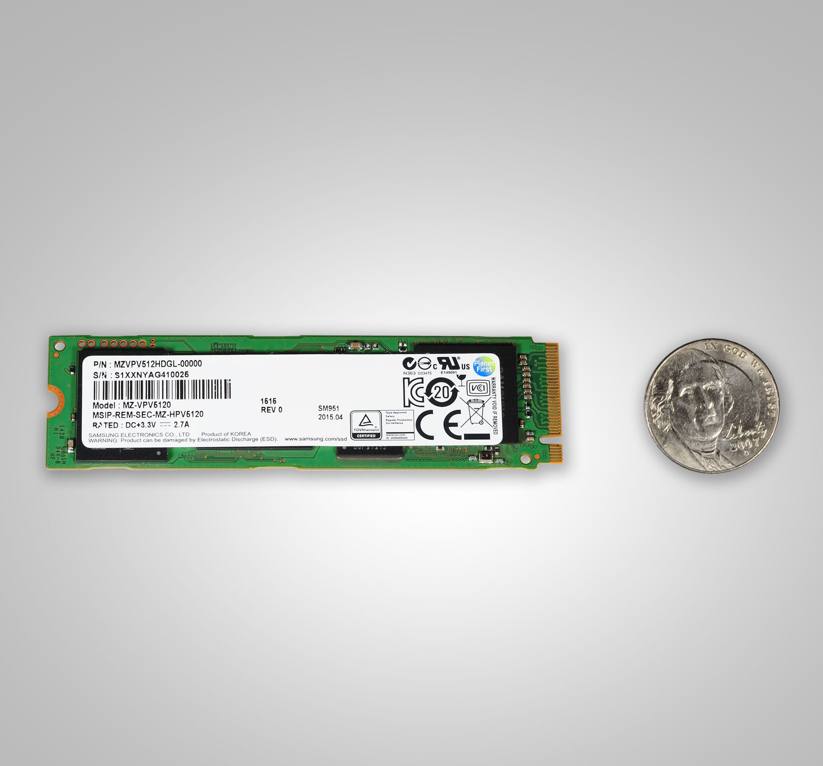 Samsung starts production on SM951-NVMe -- world's first M.2 NVMe PCIe SSD
