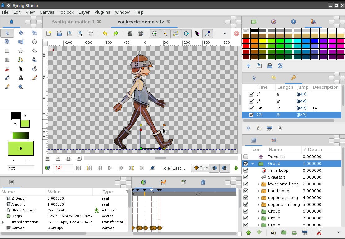 How to create animation in synfig studio by - wheellasopa