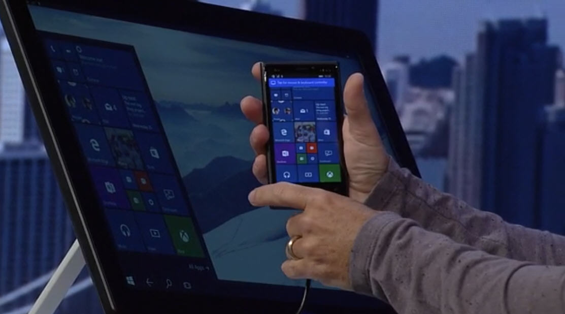 Windows 10 will turn your smartphone into a tiny PC