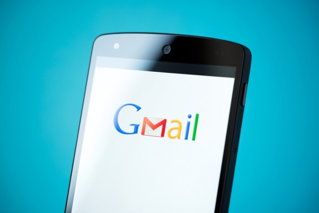 Gmail app logo on Google Nexus 5