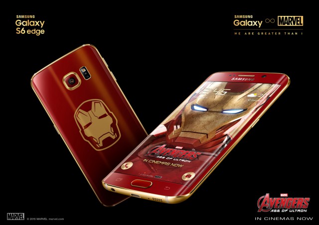 Samsung Galaxy S6 edge Iron Man-themed limited edition