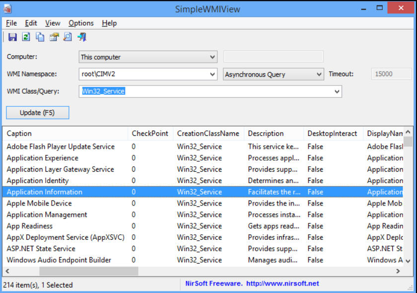 SimpleWMIView 1.55 for apple download