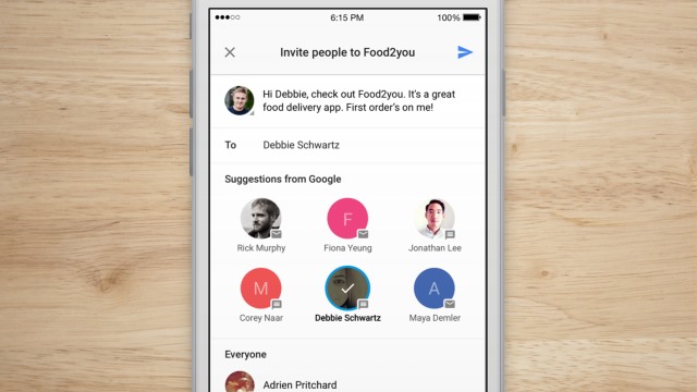 Google bringt App-Einladungen auf iOS und Android