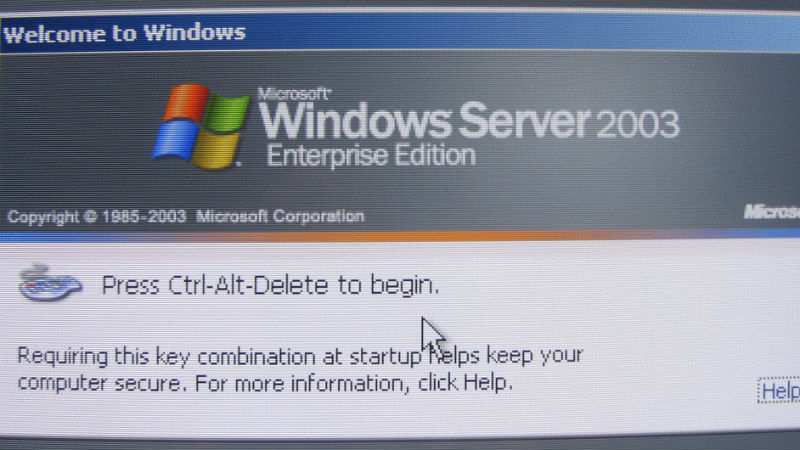 Как установить windows server 2003