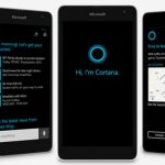 Cortana shown on Microsoft Lumia 535 Windows Phone