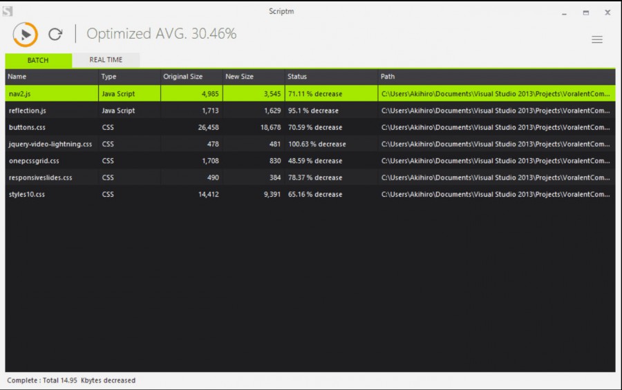 Query videos. FILEOPTIMIZER