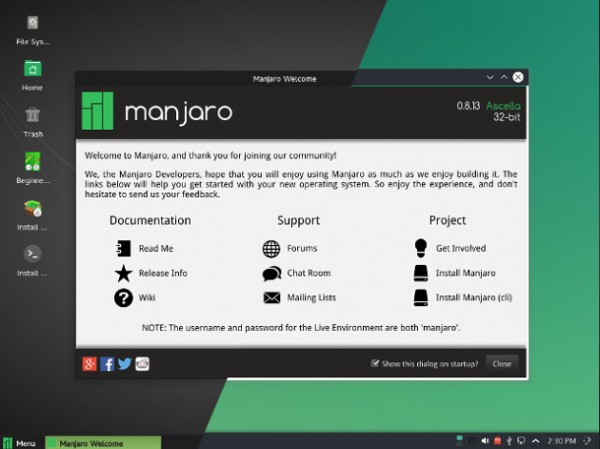 Не меняется курсор мыши linux manjaro