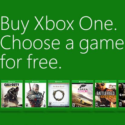 Xbox One gets even better -- Microsoft lets buyers choose a free game