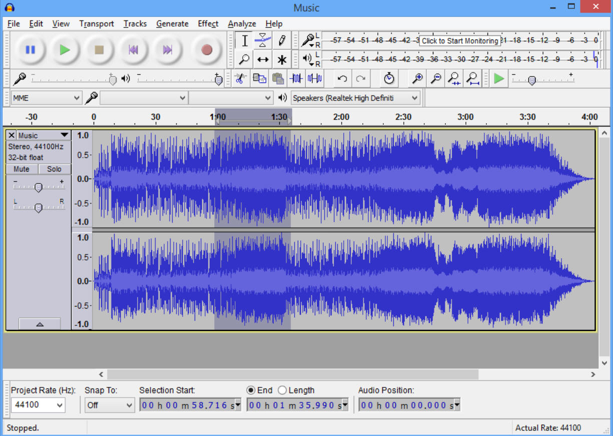 datamosh video with audacity