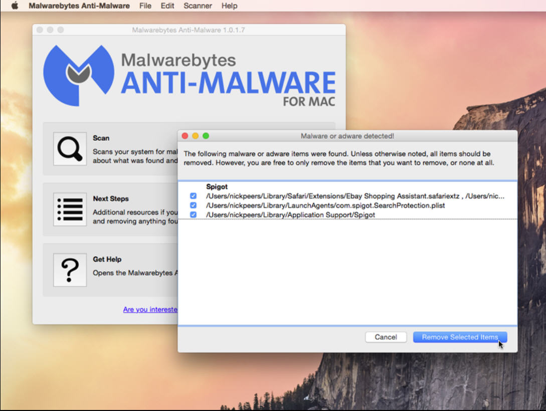 free anti virus removal tool for mac os 10