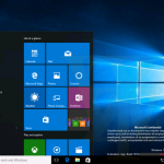 Windows 10 build 10163 Start menu leaked screenshots
