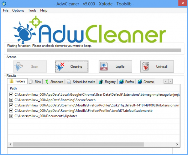 adwcleaner cleaner