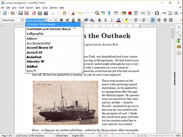 LibreOffice 7.5.5 instaling