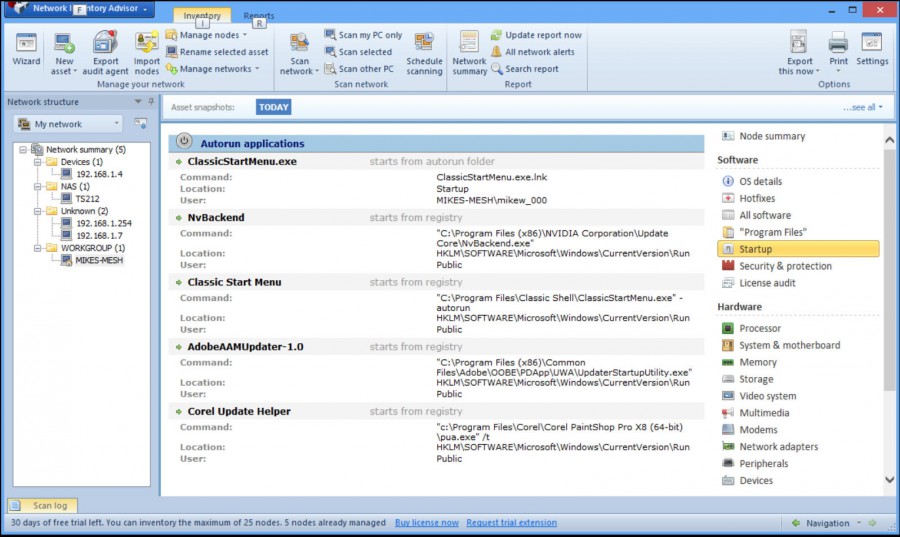 network inventory advisor network inventory advisor