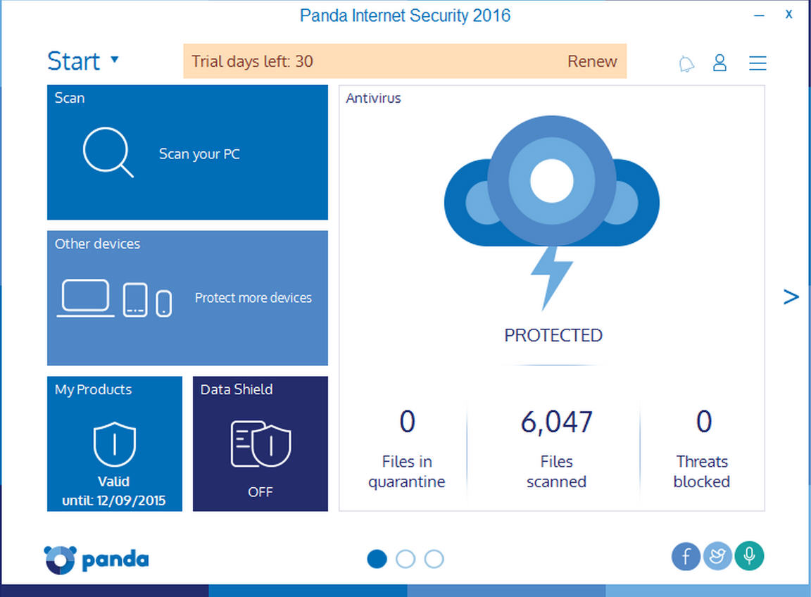 panda security online scan