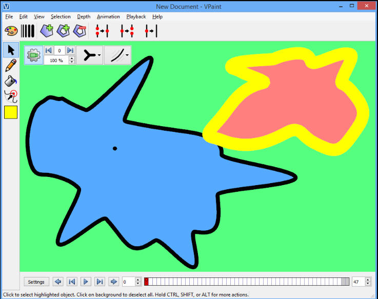 Download VPaint is a clever vector editor and animator
