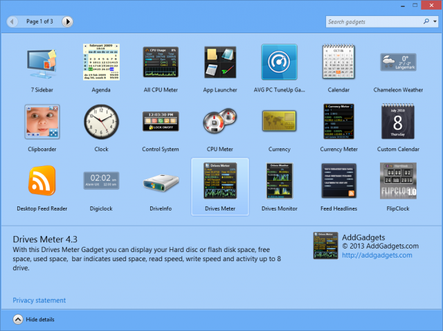 8gadgetpack windows 10 free download