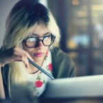 laptop woman