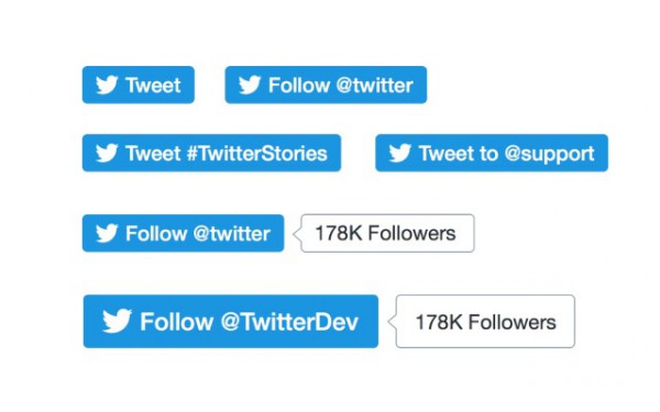 Twitter revamps Tweet and Follow buttons with a modern new design