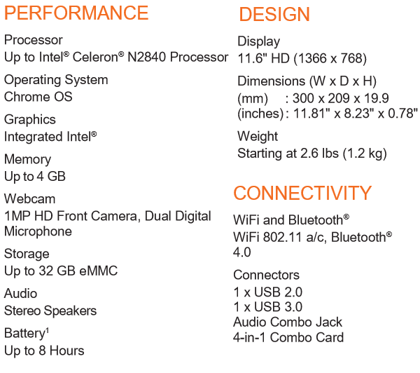 specslenovochromebook100s