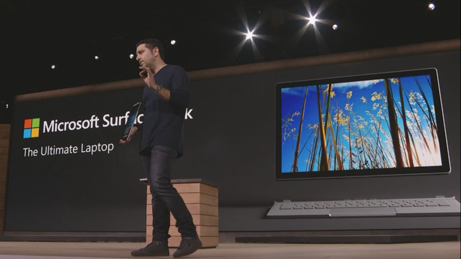 Microsoft Panos Panay Surface Book