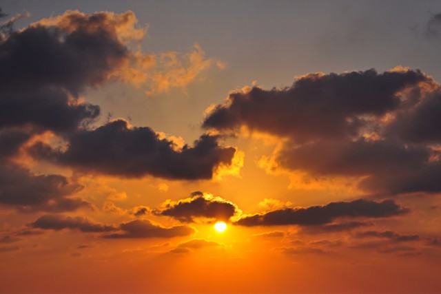 clouds cloud sundown sunset