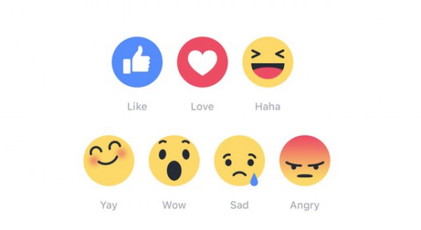 Facebook to start testing reaction emoji — but no Dislike button ...