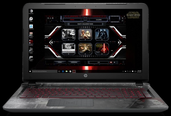 The HP Star Wars Special Edition Notebook is powered by The Force