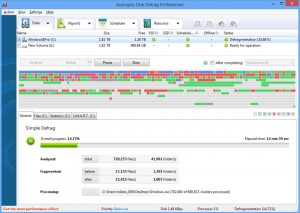 auslogics disk defrag pro optimize prefetch slow