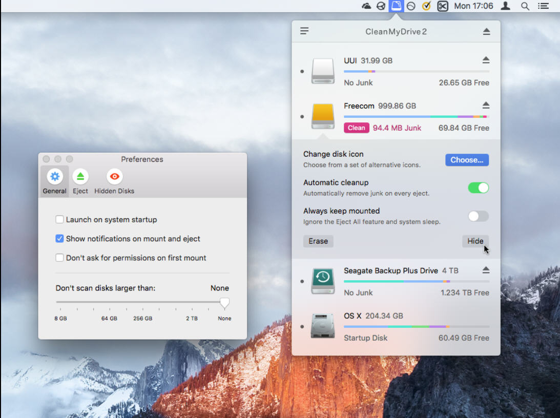 mac app to clean up hard drive