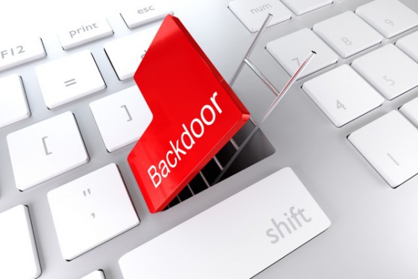 Backdoor button