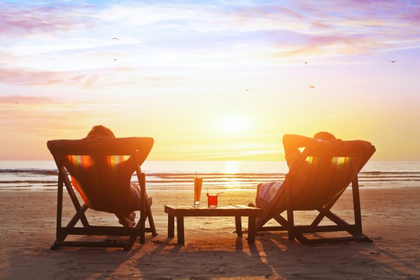 Beach sunset