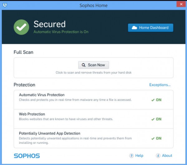 download sophos antivirus home linux